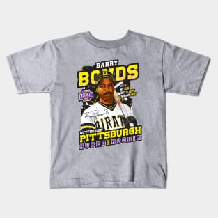 Barry Bonds Pittsburg vintage style T-shirt Kids T-Shirt